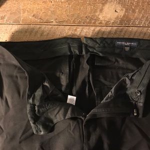 Banana republic black crêpe trousers.